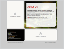 Tablet Screenshot of hopgood-recruitment.com